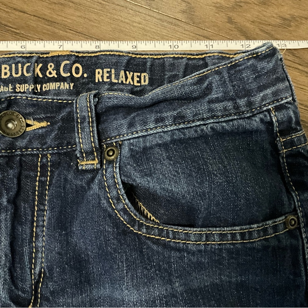 Sz14 Jeans Roebuck & Co. Sz 14 Relaxed 23” Inseam Jeans/Adjustable Waist School